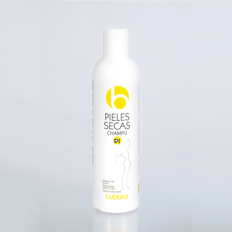 CHAMPU PERROS PIEL SECA BUBBLES 250 ML