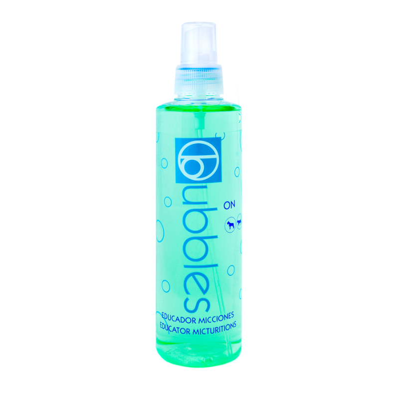 EDUCADOR DE MICCIONES PERROS ON BUBBLES 250 ML