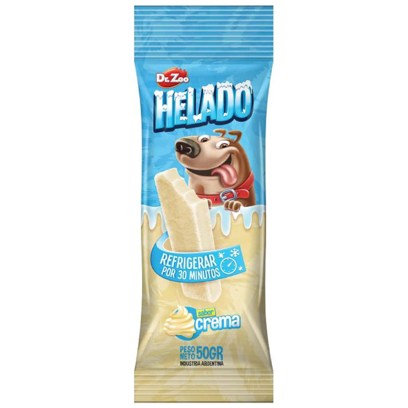 HELADO PARA PERROS DR ZOO CREMA