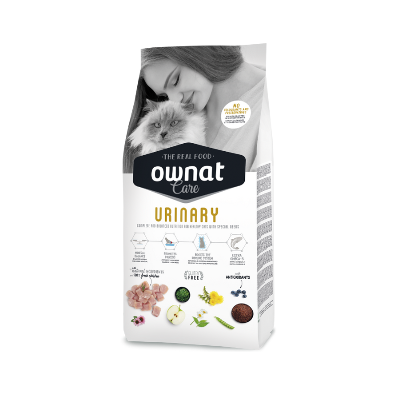 OWNAT CARE URINARY GATO 3 KG