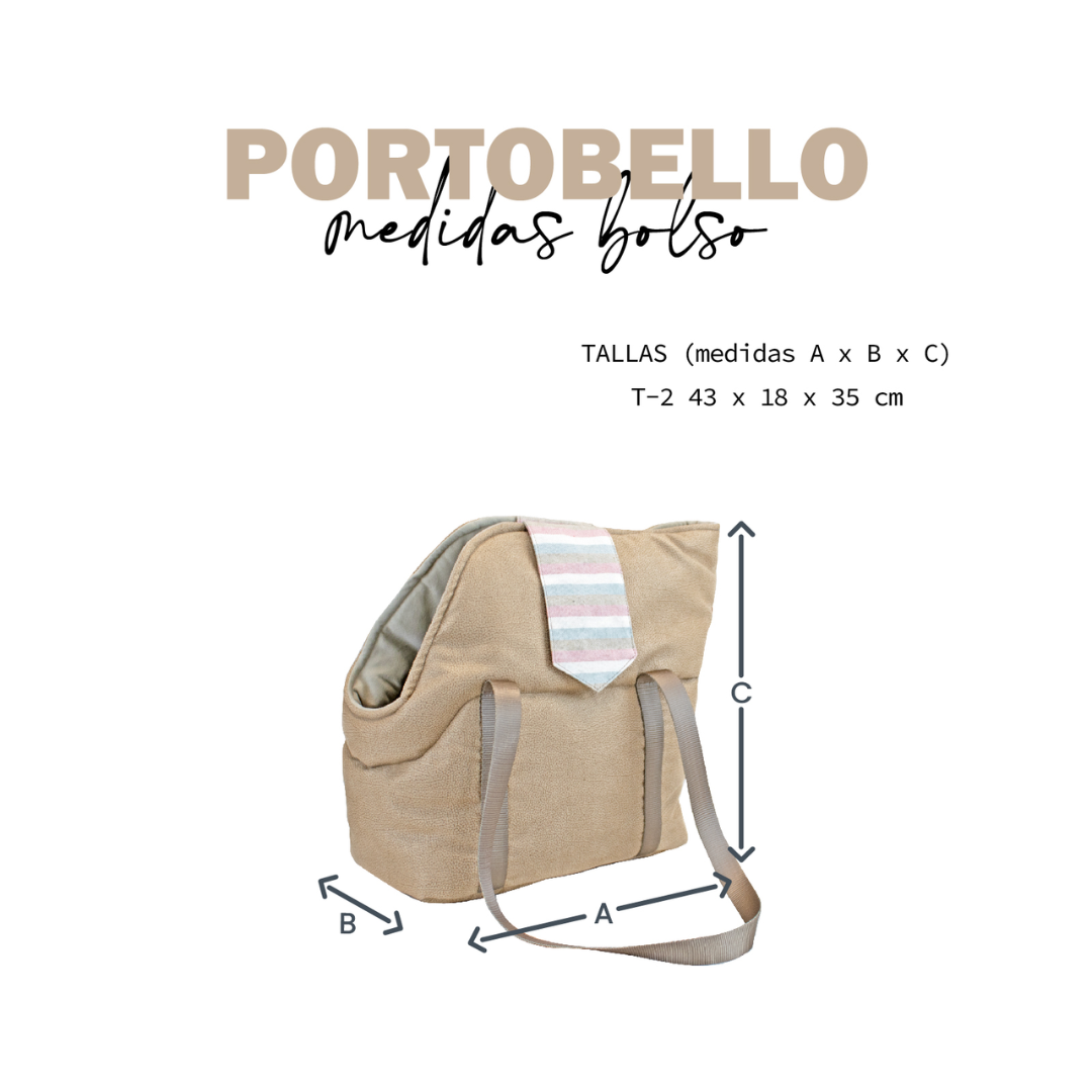 BOLSO MASCOTAS YAGU SOFIA PORTEBELLO 43 x 18 x 35 CM