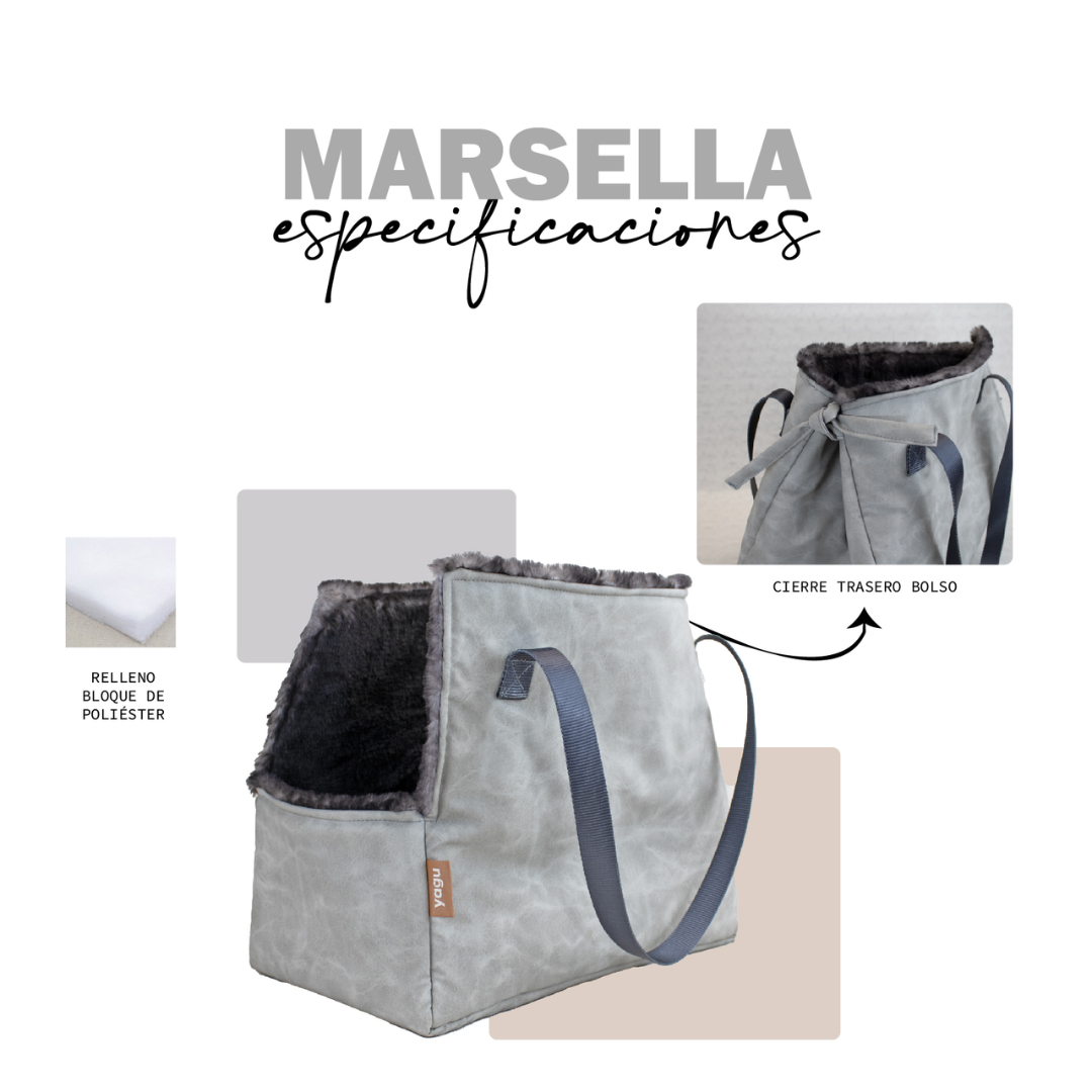 BOLSO MASCOTAS YAGU MARSELLA 39 x 21 x 34 CM