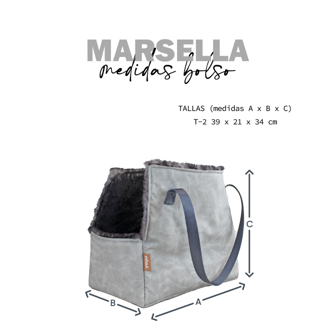 BOLSO MASCOTAS YAGU MARSELLA 39 x 21 x 34 CM