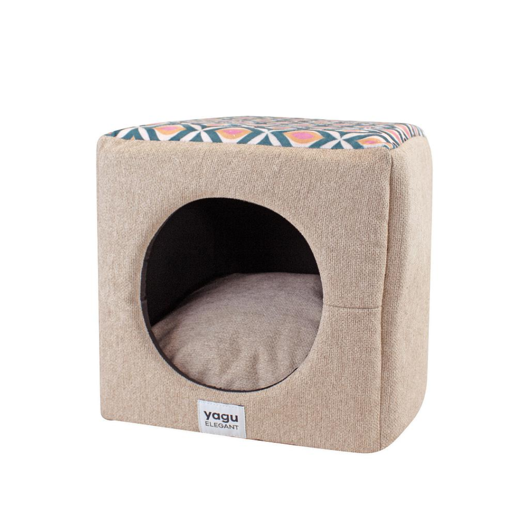 CAMA CUBO PERROS Y GATOS YAGU 33 x 33 x 33 CM