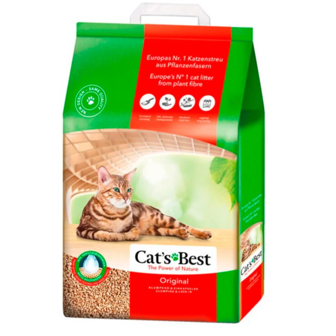 CAT'S BEST ORIGINAL LECHO VEGETAL PARA GATOS 2,1 KG