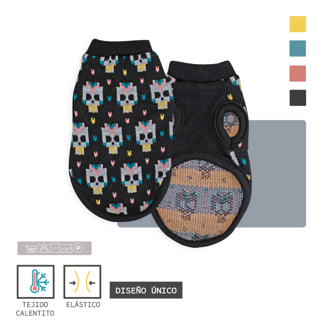 JERSEY PERROS PUNTO MI&DOG ESTAMPADO CALAVERAS