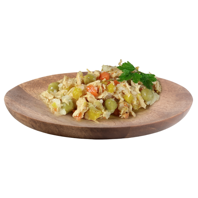 COMIDA HUMEDA PERROS NATURAL GREATNESS PECHUGA DE POLLO CON VERDURAS 12X156 GRAMOS