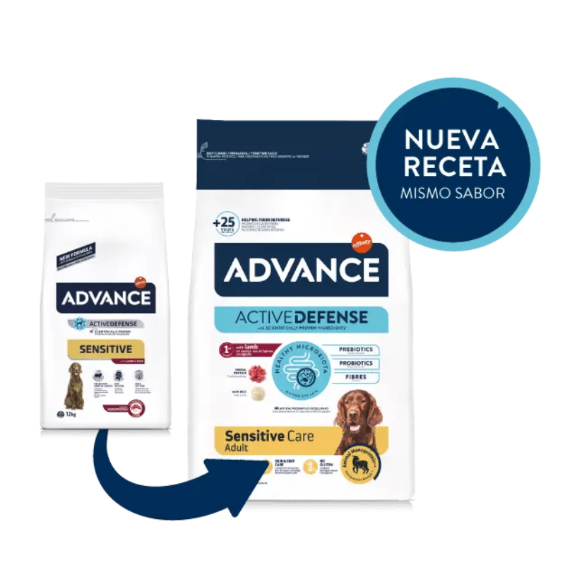 AFFINITY ADVANCE SENSITIVE CORDERO Y ARROZ 12 KG