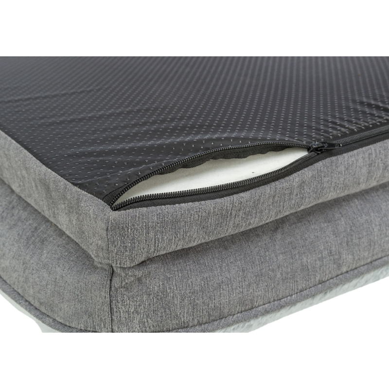 CAMA ORTOPEDICA PERROS GRIS VITAL SOFT EDITION TRIXIE