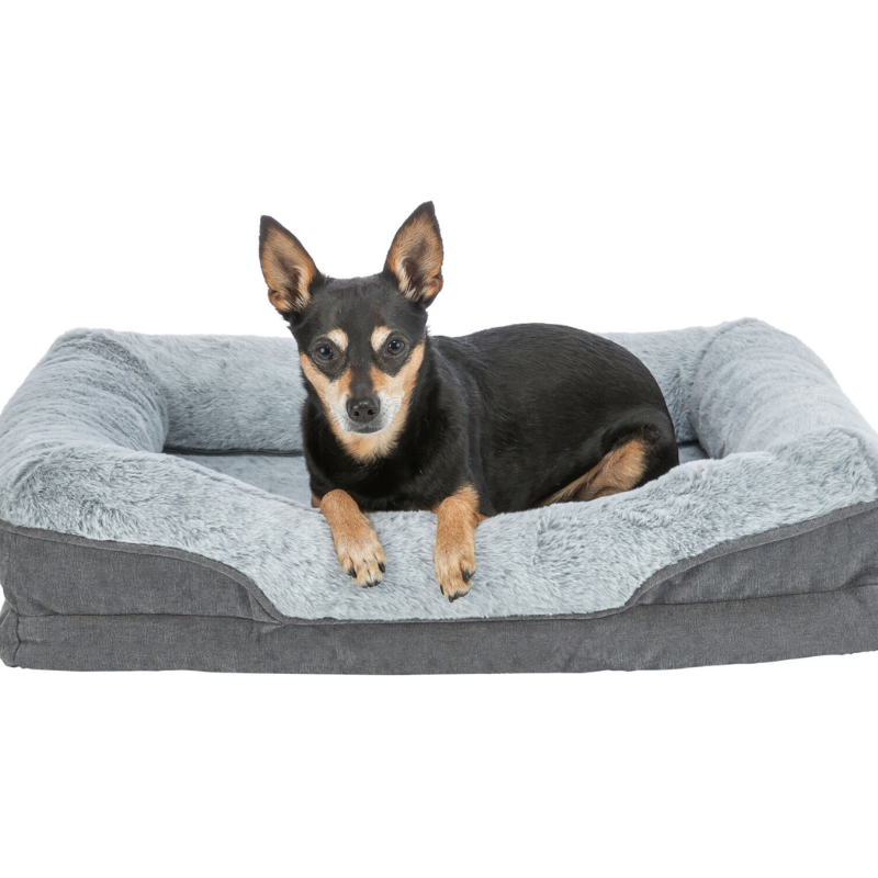 CAMA ORTOPEDICA PERROS GRIS VITAL SOFT EDITION TRIXIE