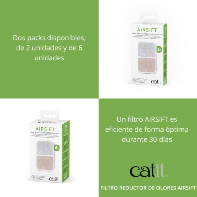 FILTRO REDUCTOR DE OLORES CATIT AIRSIFT