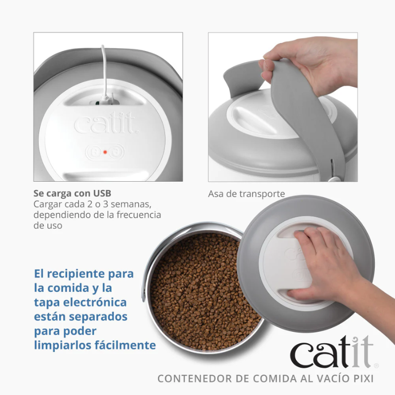 CONTENEDOR DE COMIDA AL VACÍO CATIT PIXI