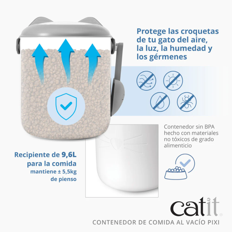 CONTENEDOR DE COMIDA AL VACÍO CATIT PIXI