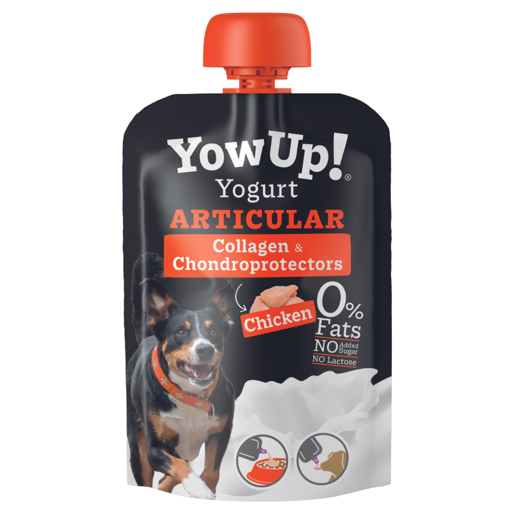 YOW UP POUCH YOGUR PERROS ARTICULAR CAJA DISPLAY 10X115GR